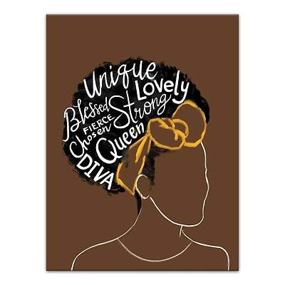 Strong Characteristics 12" x 16" Canvas Wall Art