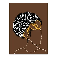 Strong Characteristics 12" x 16" Canvas Wall Art