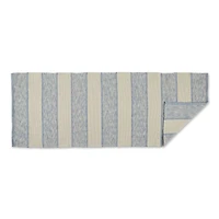 DII® Variegated Stripe Recycled Yarn Floor Runner