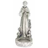 Design Toscano 16" St. Francis Garden Reflection Pool Statue