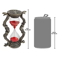 6" Egyptian Cobra Goddess Sandtimer Hourglass