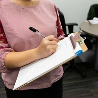 BAZIC Products® 9" x 12" White Perforated Writing Pads, 12Ct