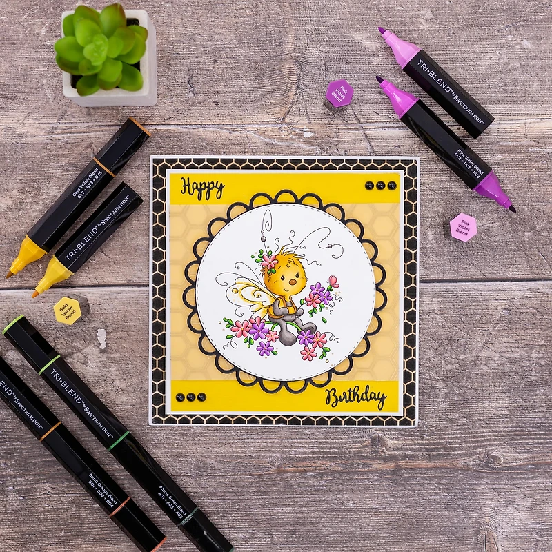 Spectrum Noir™ TriBlend™ Exotic Blends Brush Marker Set