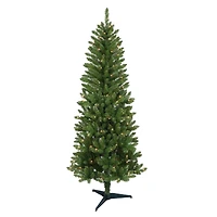 6ft. Pre-Lit Carson Pine Artificial Christmas Tree, Clear Lights