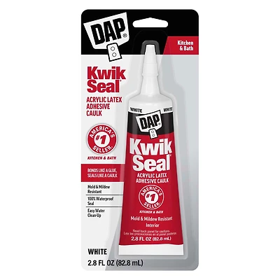 DAP® Kwik Seal® 2.75oz. Acrylic Latex Adhesive Caulk