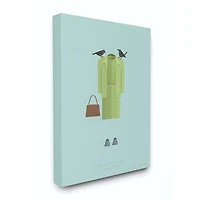 Stupell Industries The Birds Character's Fashion Canvas Wall Art