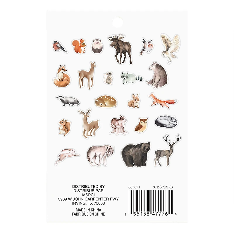 Woodland Animals Die Cut Stickers by Recollections™