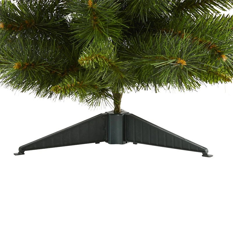 3ft. Pre-Lit New Haven Pine Artificial Christmas Tree, Warm White LED Lights