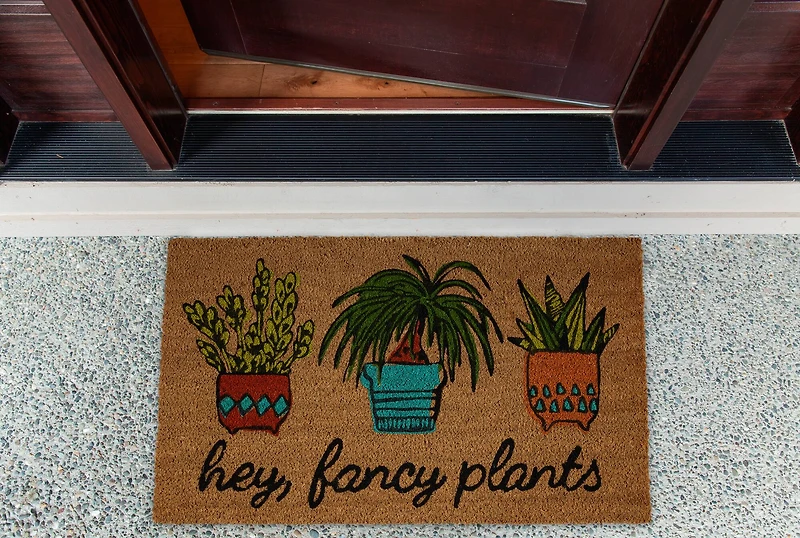 DII® Hey There Fancy Plants Doormat