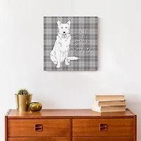 I Ate Santa's Cookies 12x12 Canvas Wall Art