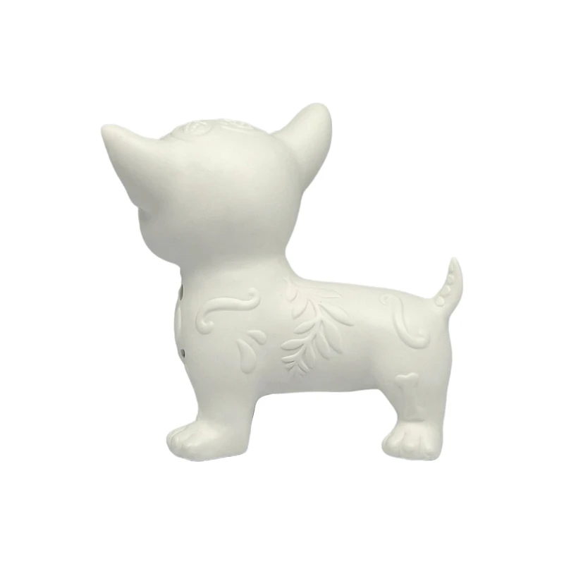 7" DIY LED Dog Ceramic Décor by Ashland®