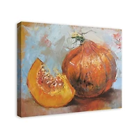 Pumpkin Still Life Canvas Wall Art