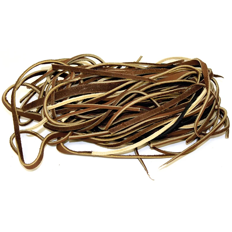 Realeather® 1lb. Latigo Lace Scrap Bundle