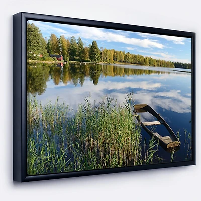 Designart - Beautiful Swedish September Lake