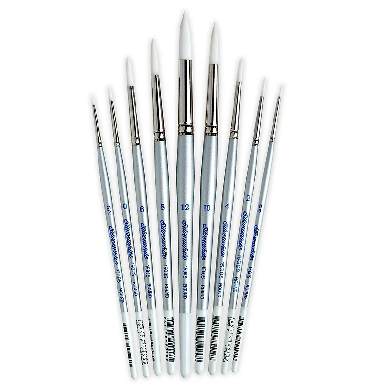 Silver Brush Limited Silverwhite® Round Brush Set