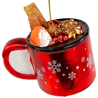 4" Mulled Wine Glass Christmas Ornament