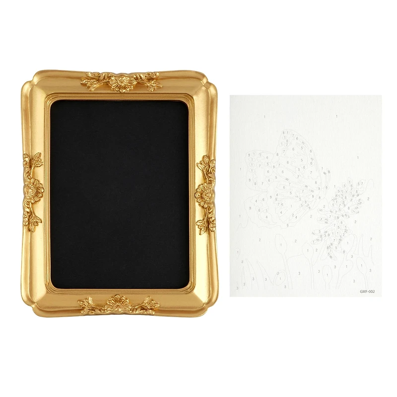 Butterfly & Flower Paint-by-Number Framed Mini Kit by Artist's Loft®