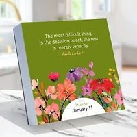 TF Publishing 2024 Seize the Day Daily Desktop Calendar