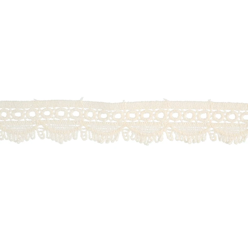 1.0625" Ivory Crochet Lace Trim by Celebrate It®