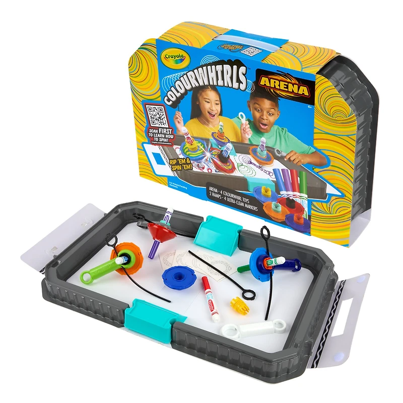 Crayola® Colourwhirls Arena Set, 4ct.