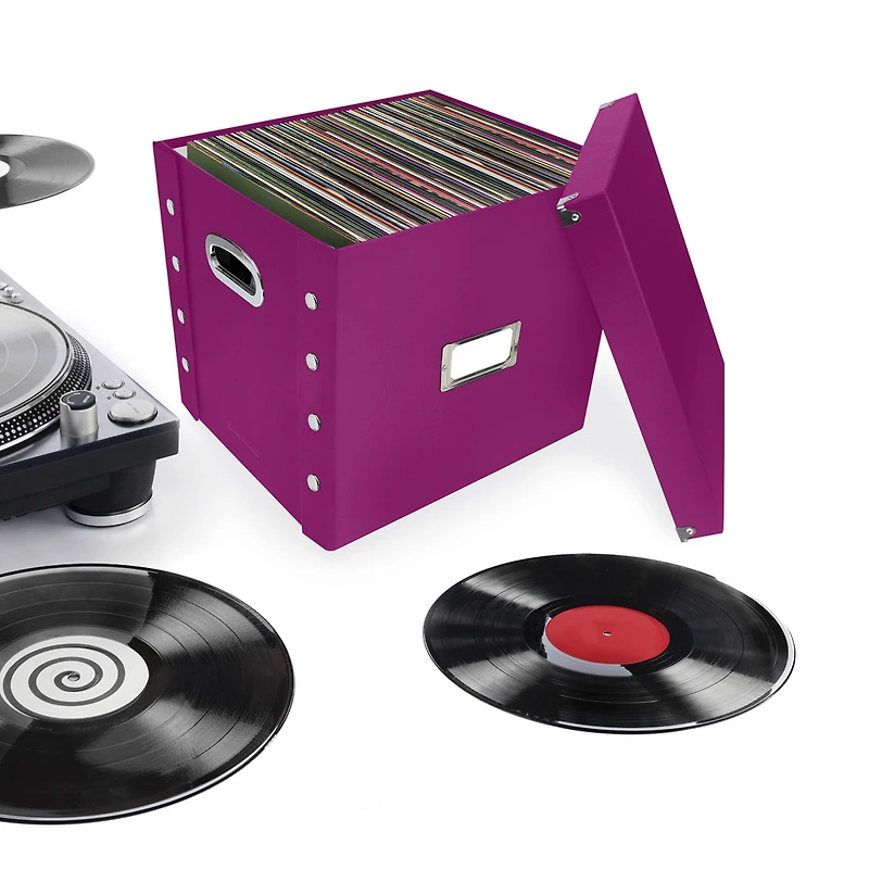 12" Snap-N-Store Vinyl Record Storage Box