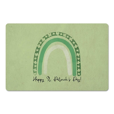St. Patrick's Day Rainbow 18" x 27" Floor Mat