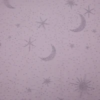 Wyla Purple with Silver Moon & Stars Mesh