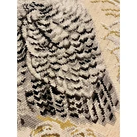 RIOLIS White Owl Counted Cross-Stitch Kit