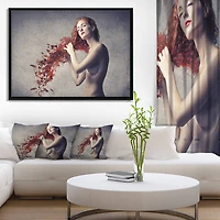 Designart - From Red Hair to Leaves