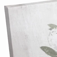 White Hydrangeas 30" x 24" Canvas Wall Art