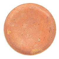 Hello Honey® 12" Red Travertine Elegance Food Tray