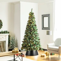 Glitzhome® 26" Hammered Metal Tree Collar