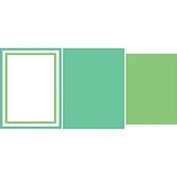 Pinkfresh Studio Essentials Stitched Rectangles Die Set