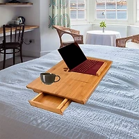 Mind Reader 21" Adjustable Laptop Coolpad Flip Top Laptop Desk