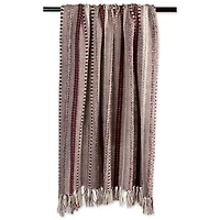 DII® Blackberry Braided Stripe Throw