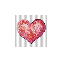 Diamond Dotz® Intermediate Heartfelt with Frame Diamond Painting Kit