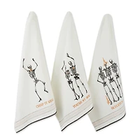 DII® Skeletons Printed Dishtowel Set