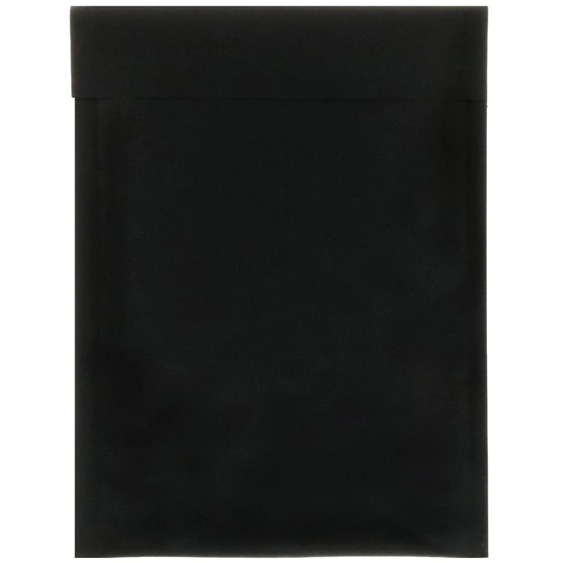 JAM Paper 5" x 8.5" Black Kraft Size No. 00 Bubble Lite Padded Mailers, 25ct.
