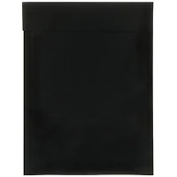 JAM Paper 5" x 8.5" Black Kraft Size No. 00 Bubble Lite Padded Mailers, 25ct.