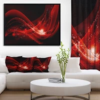 Designart - Dark Red Vector Illustration