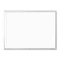 U Brands Silver Aluminum 24" x 18" Framed Magnetic Dry Erase Board