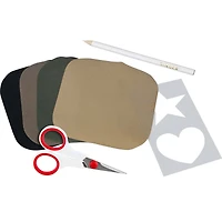 SINGER® Dark Iron-on Twill Patches