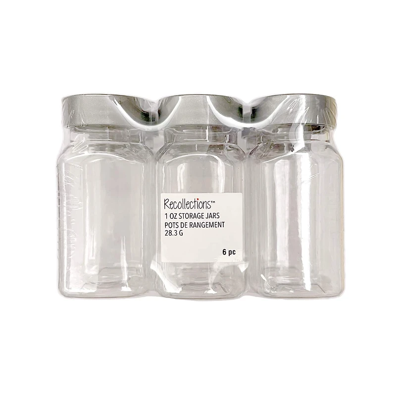 1oz. Storage Bottles, 6ct. by Simply Tidy™