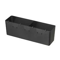 Medium Black Pegboard Storage Bin by Simply Tidy®