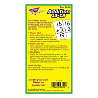 Trend Enterprises® Addition 13-18 Skill Drill Flash Cards