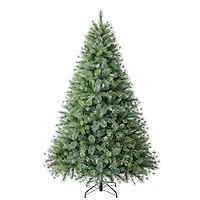 7.5ft. Pre-Lit Jackson Spruce Artificial Christmas Tree, Warm White LED Lights by Ashland®