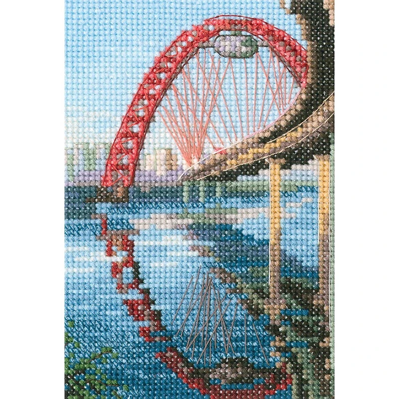 RTO Picturesque Bridge Counted Cross Stitch Kit