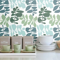 RoomMates Leaf Sprigs Peel & Stick Wallpaper