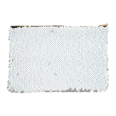 9" x 6" Flip Sequin Sublimation Zipper Pouch by Make Market®