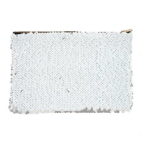 9" x 6" Flip Sequin Sublimation Zipper Pouch by Make Market®